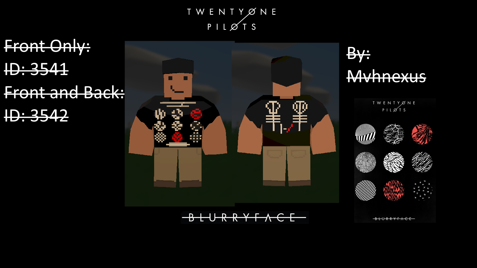 MUSIC - Twenty One Pilots Blurryface – Unturned Mod