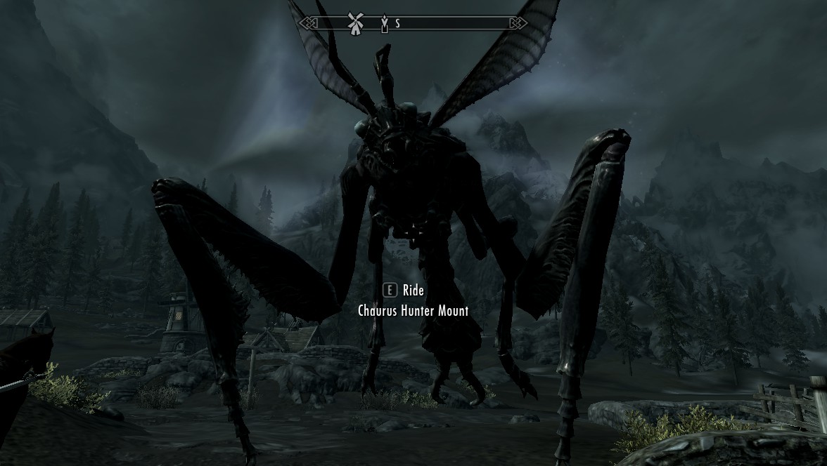 Book 62 - Chaurus Hunter Flyer Mount - High King of Skyrim