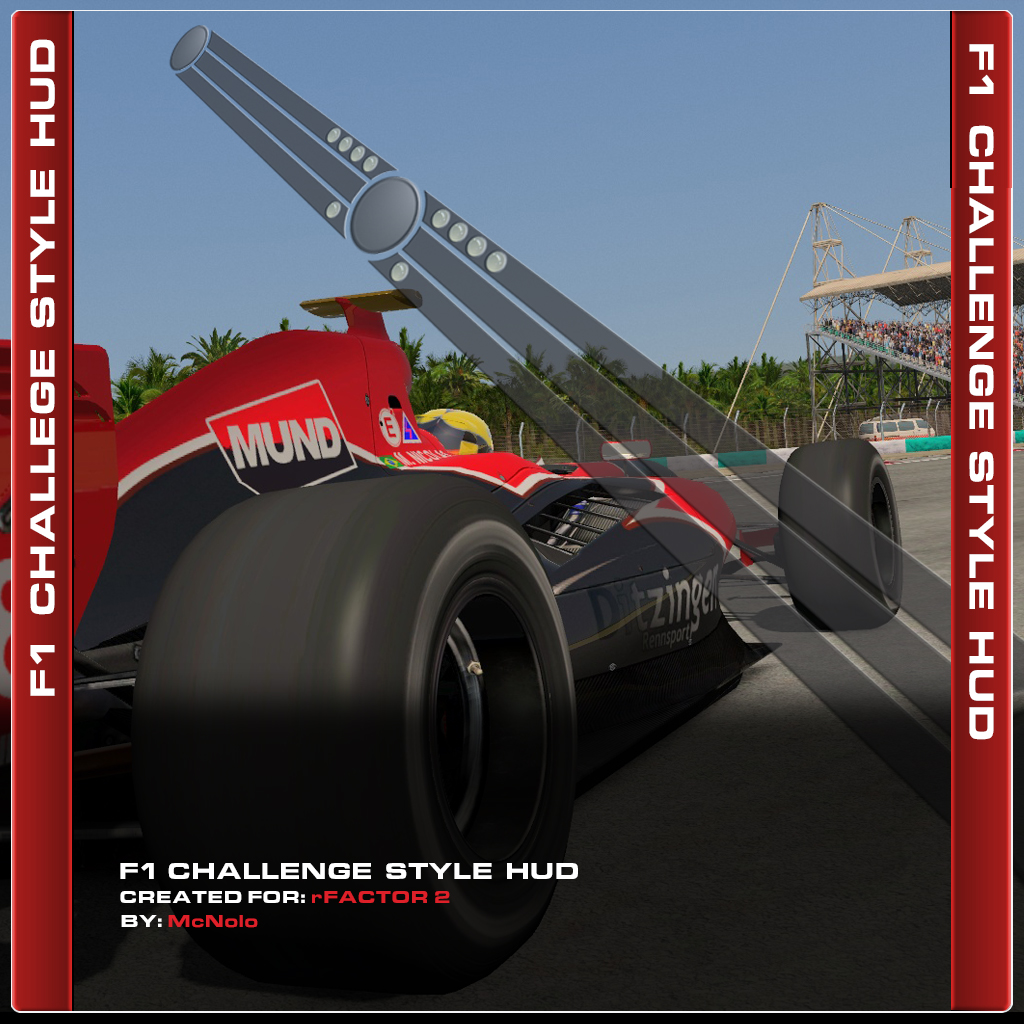 F1 Challenge Style HUD