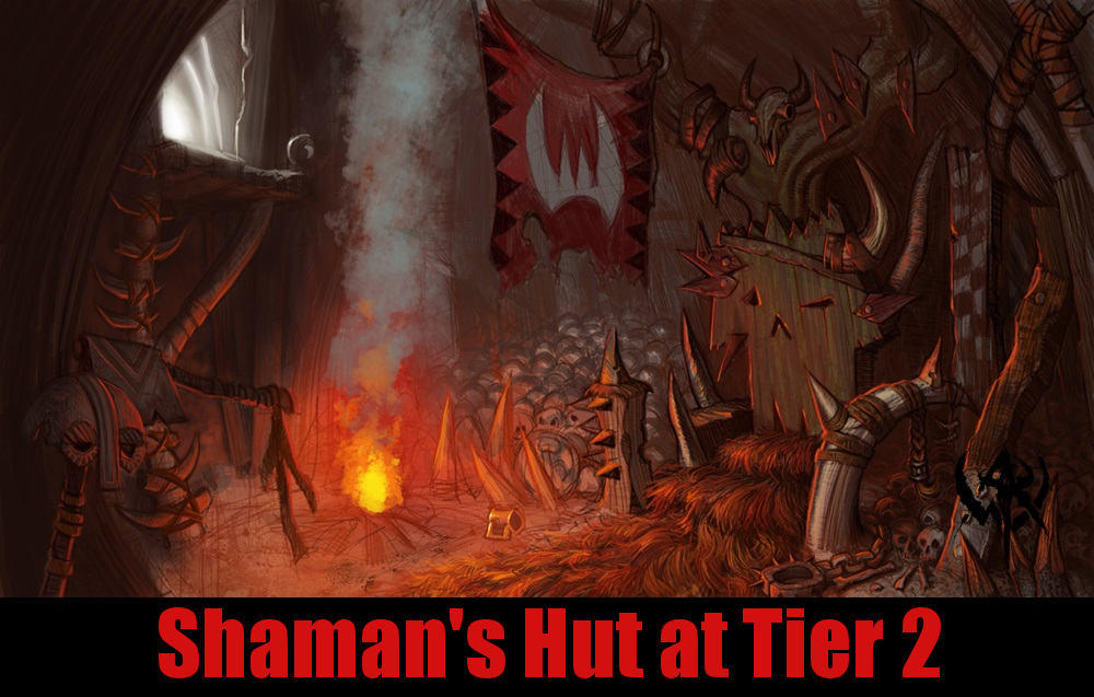 Shaman's Hut at Tier 2