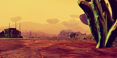 No Man's Sky desert