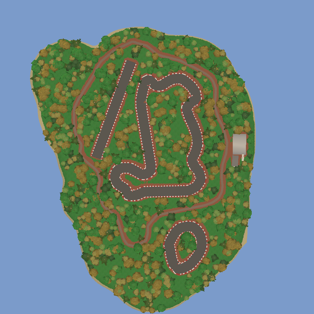 Build a Car Race Track – Unturned Mod