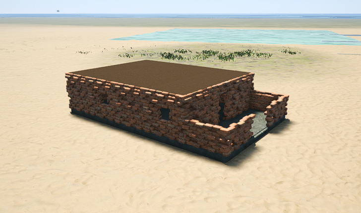 Red Stone Structure