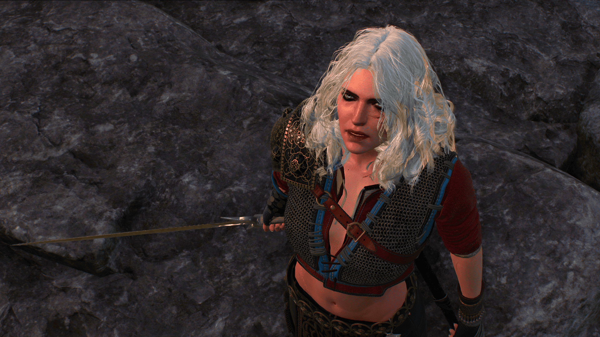 Short Curly Hair for Ciri