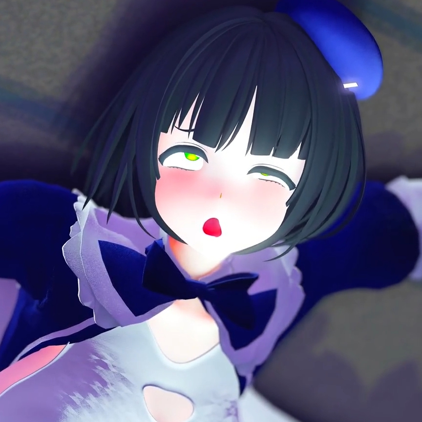 [ブランファンクラブ] 魔法少女 変身解除の過程【4K】