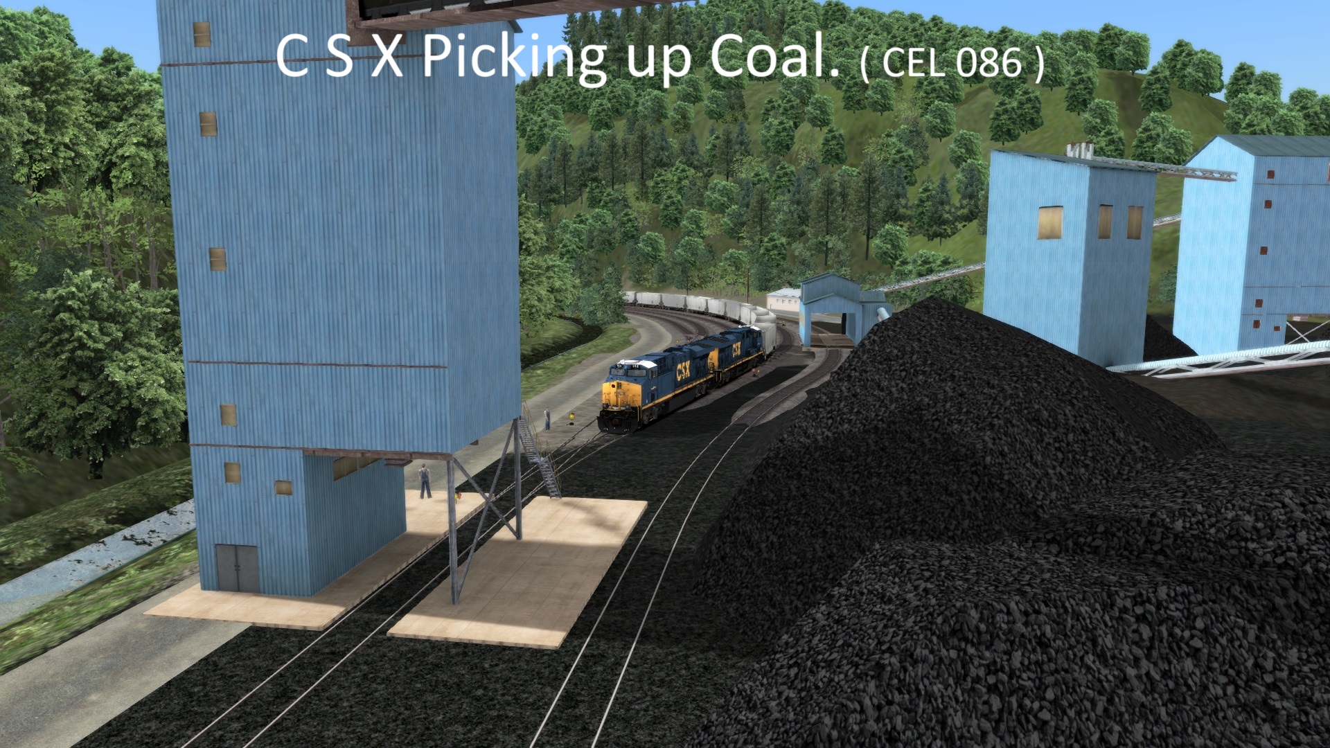 CSX Picking up Coal ( CEL 086 )