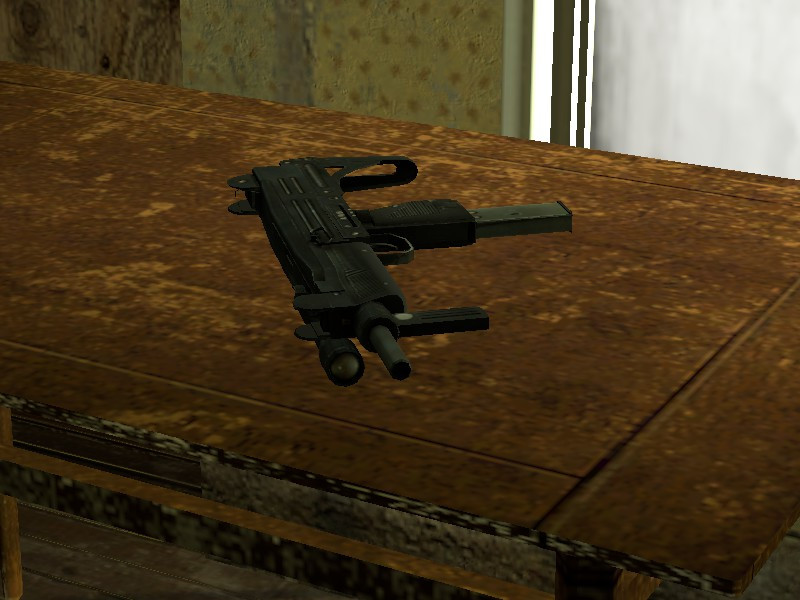 L4D Uzi on default anims.