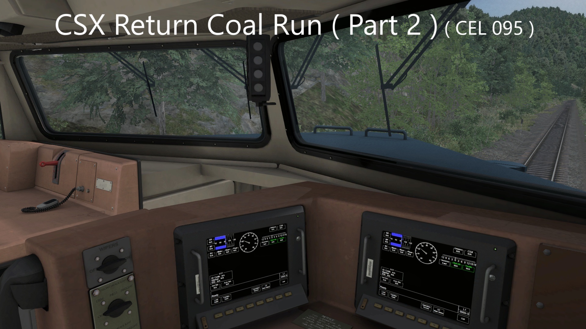CSX Return Coal Run ( Part 2 ) ( CEL 095 )