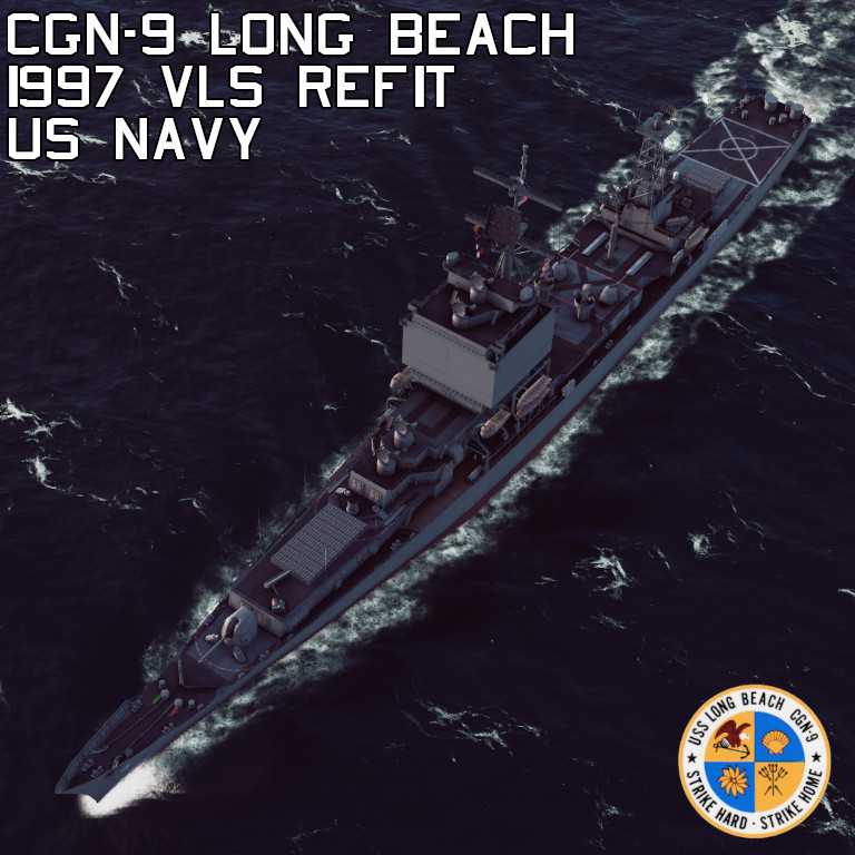 Long Beach Class 1990s VLS Upgrade (ToE)