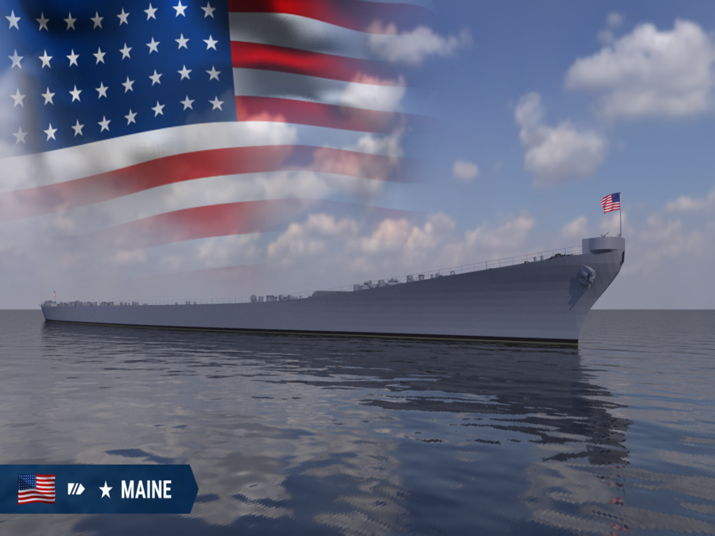 US Super Battleship Hull