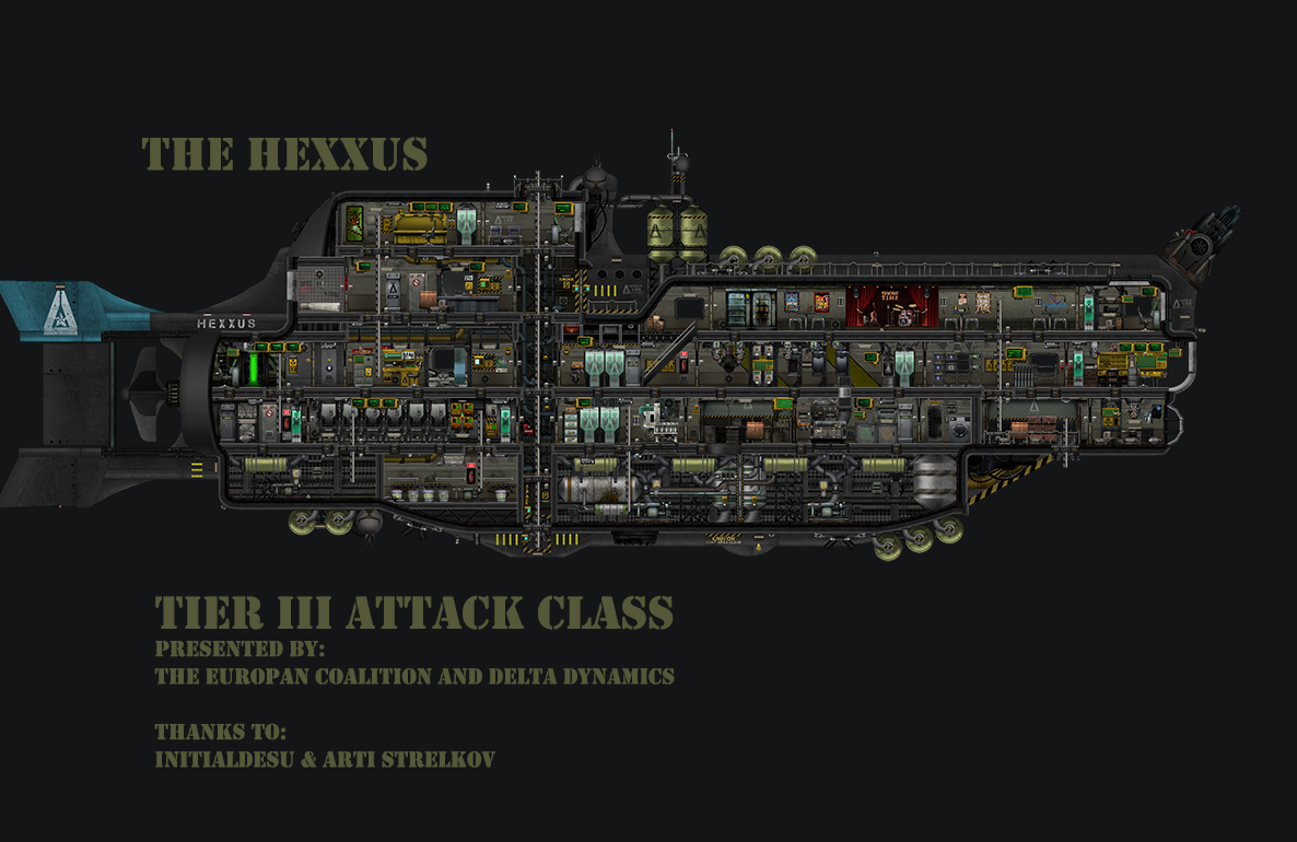 Hexxus Submarine – Barotrauma Mod