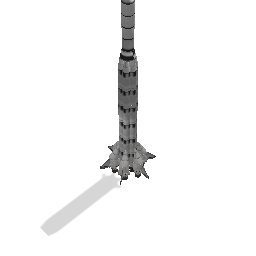 Tallest possible rocket