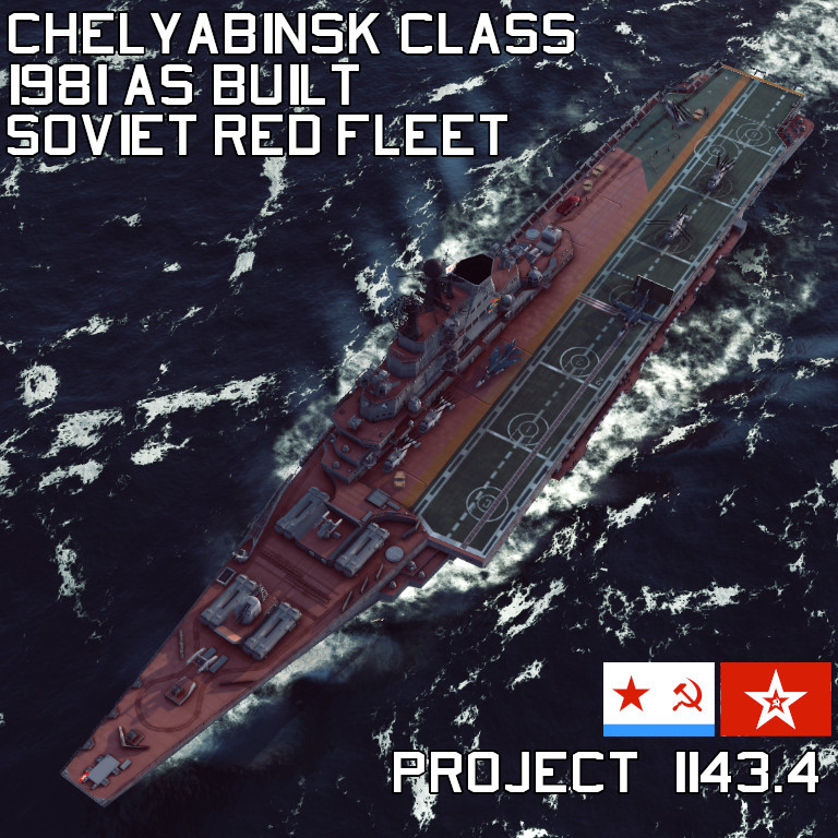 Chelyabinsk Class Heavy Aviation Cruiser