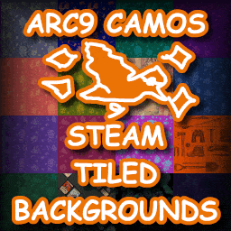 ARC9 Camos: Steam Tiled Backgrounds