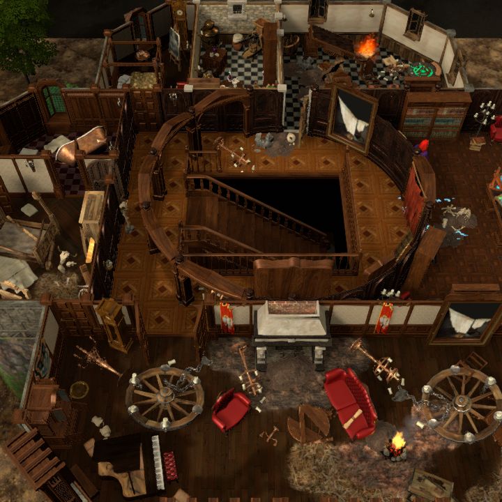 WFRP DotR Etelka's Tower floor 1
