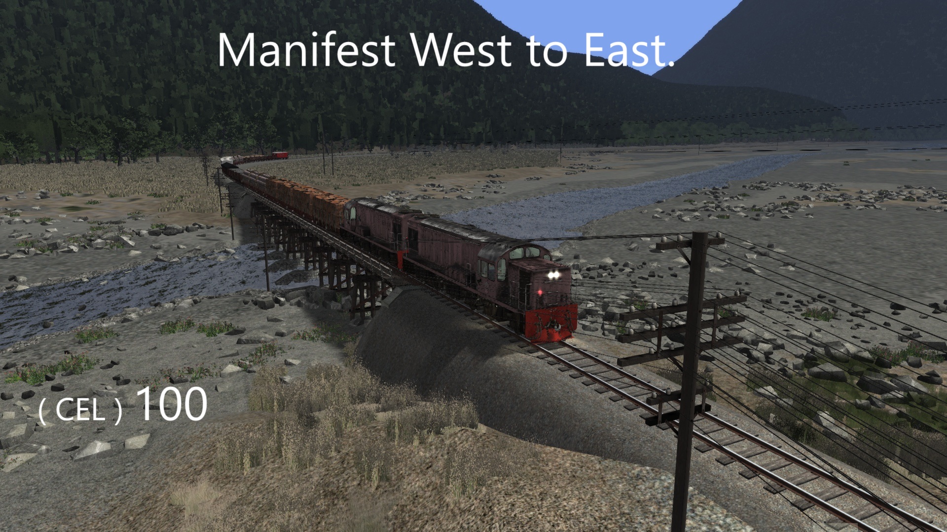 Manifest West to East ( CEL 100 )