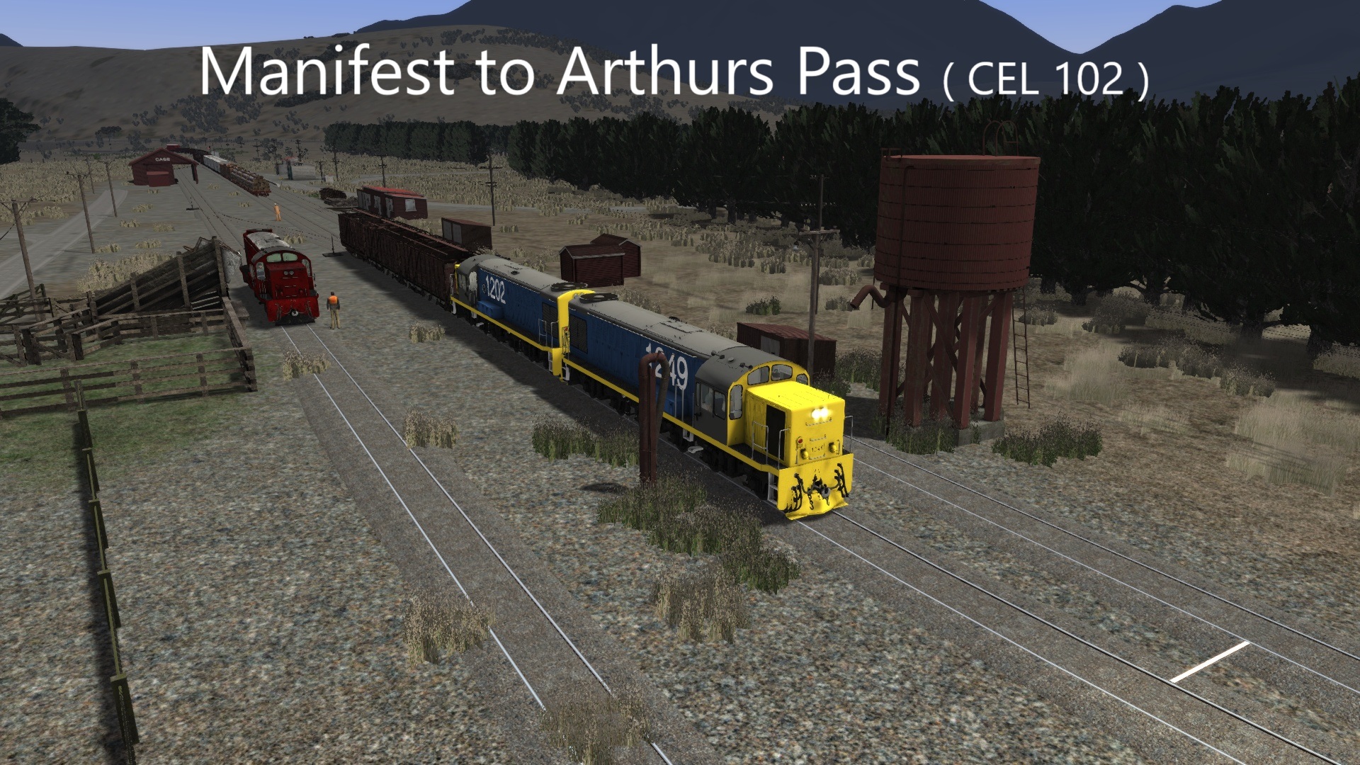 Manifest to Arthurs Pass ( CEL 102 )