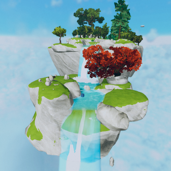 A small Emerald island