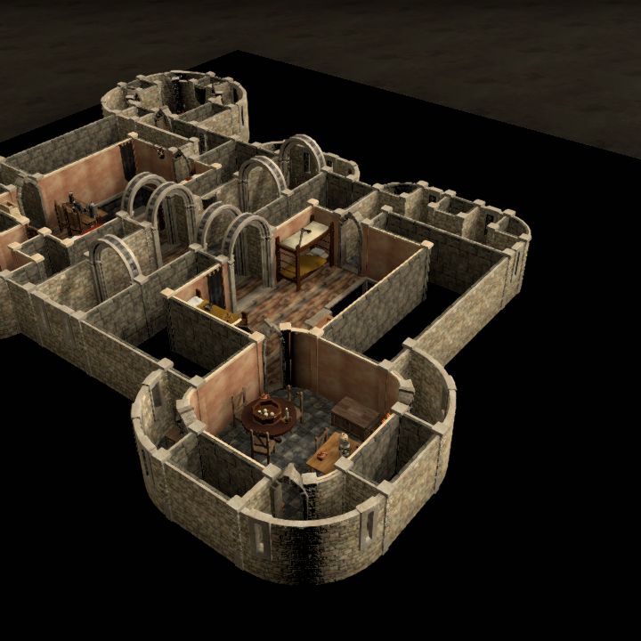 WFRP DotR Castle Wittgenstien Tower 1stF