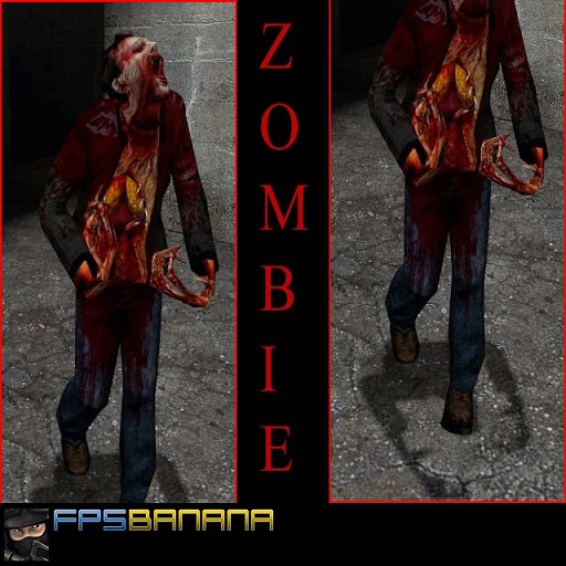 Black shirt zombie Port
