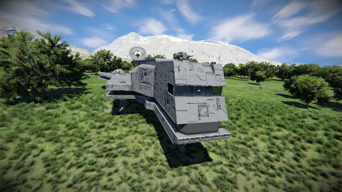 Star Wars Gozanti Class Cruiser