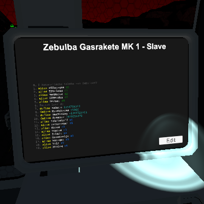 Zebulba Gasrakete MK 1 - Slave