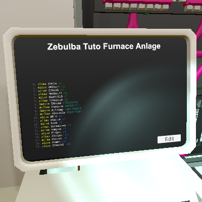 Zebulba Tuto Furnace Anlage