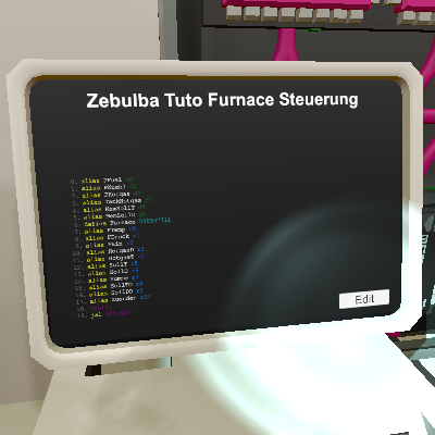 Zebulba Tuto Furnace Steuerung