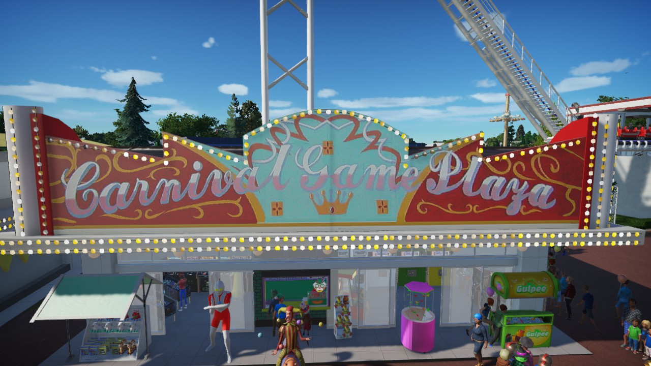 Carnival Game Player Sign Board Right