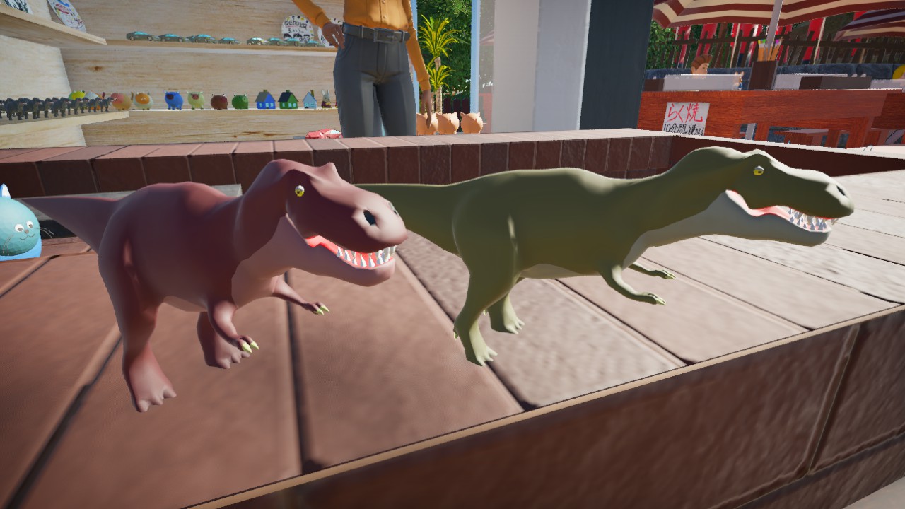 Rakuyaki Dinosaur