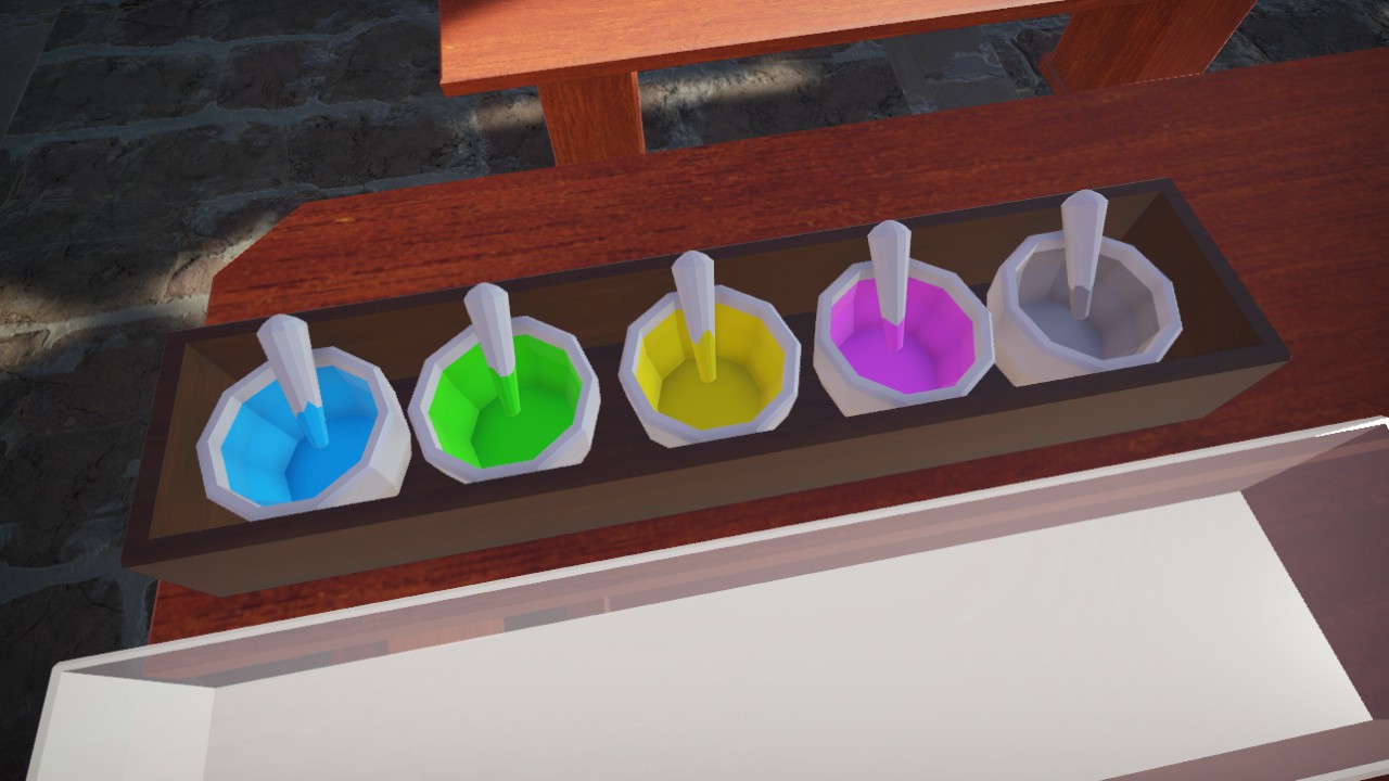 Rakuyaki Paints