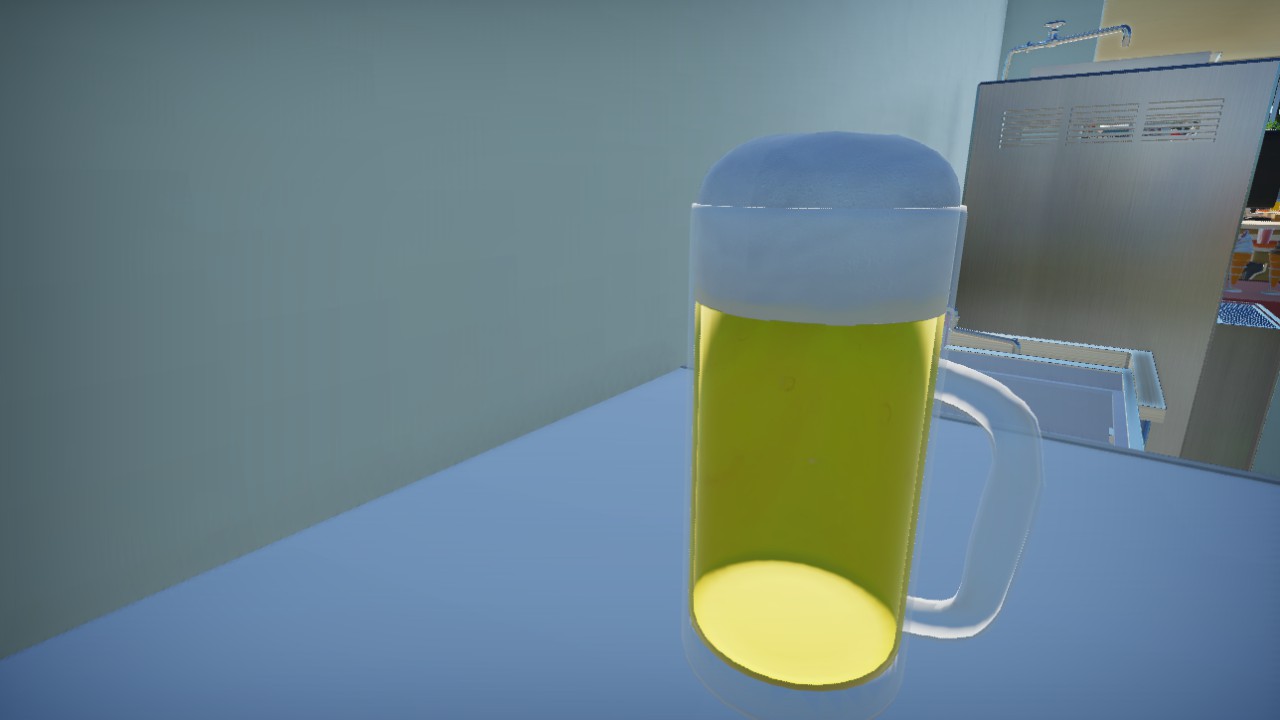 Draft beer realsize