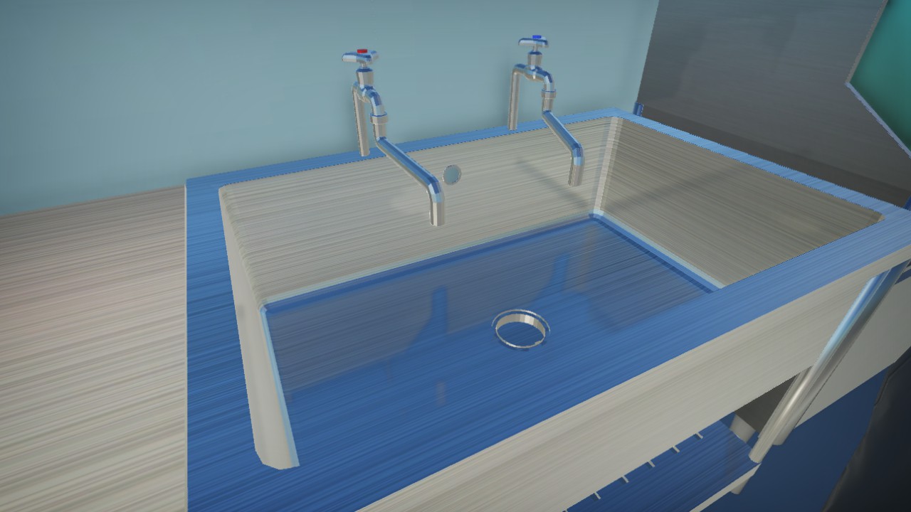 Single tank sink realsize 900-600
