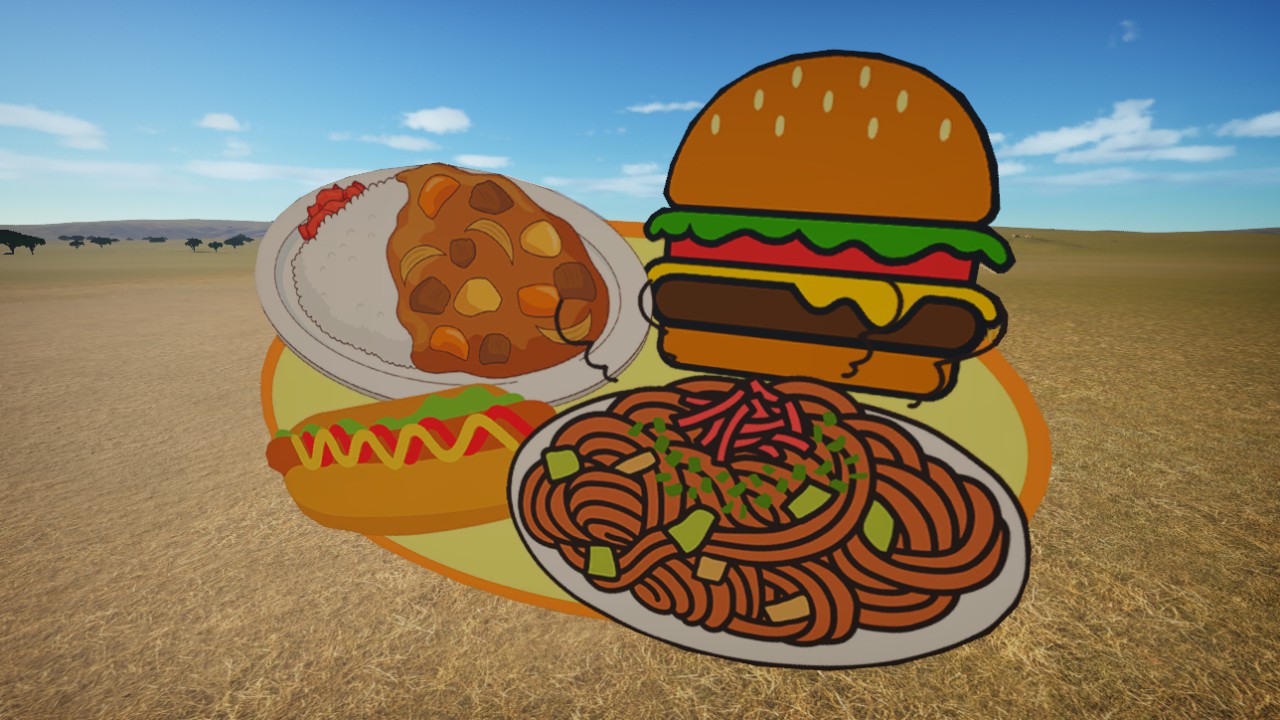 Illustration Menu Board Country
