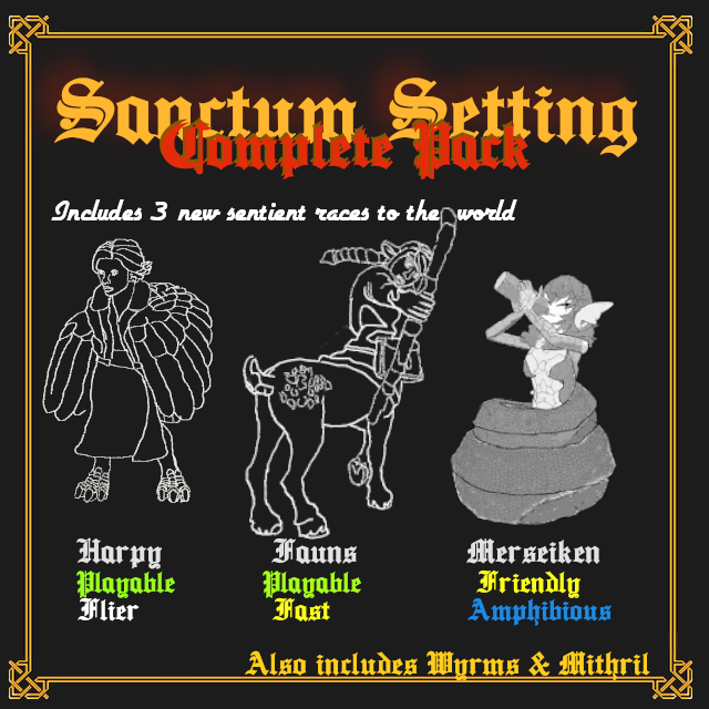 Complete Sanctum Setting Pack