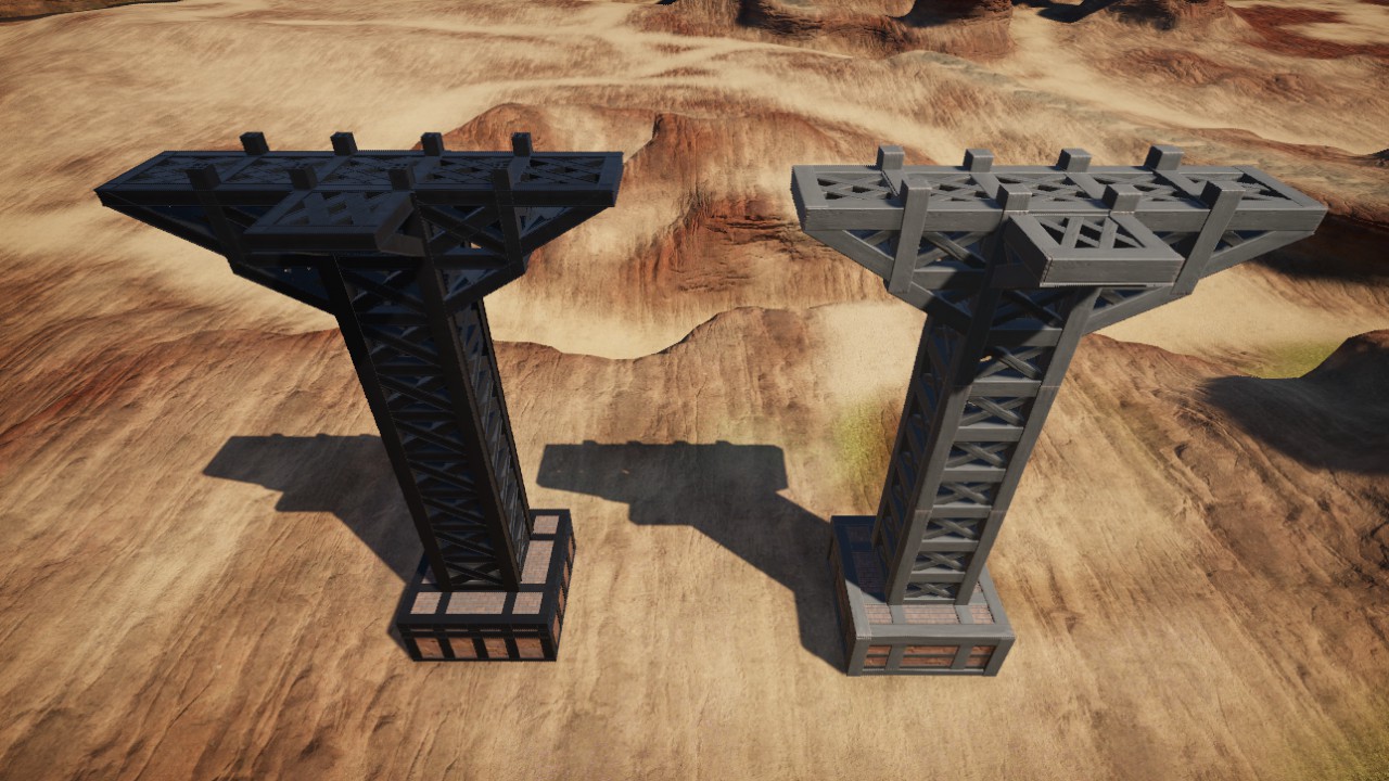 KIT Pilier Viaduc Bois & Fer /// Viaduct pillar iron & wood