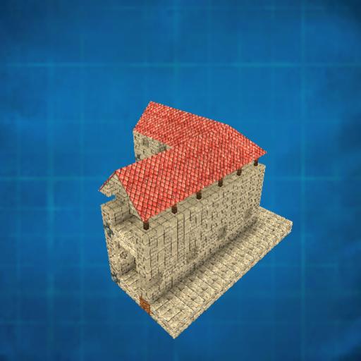 inner corner castle wall