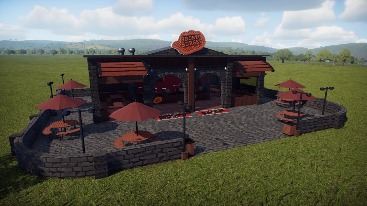 Fossilized Theme- Bronto Burger