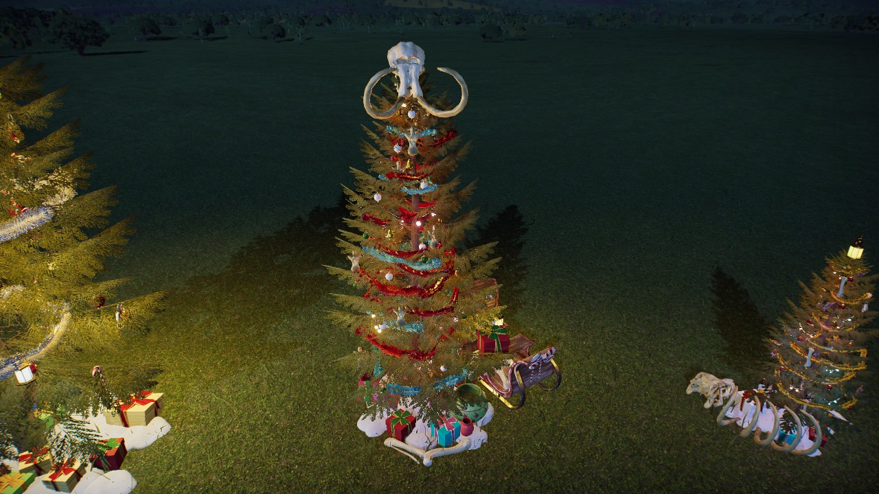 Fossilized Theme- M Holiday Tree