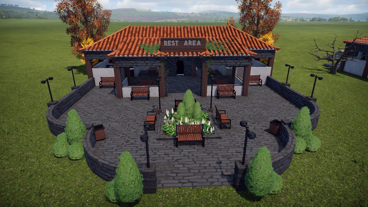 Fossilized Theme- Rest Area