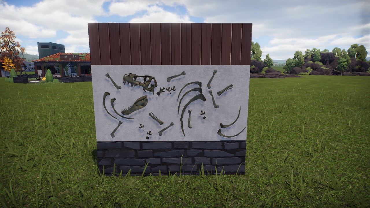 Fossilized Theme- Rex Wall