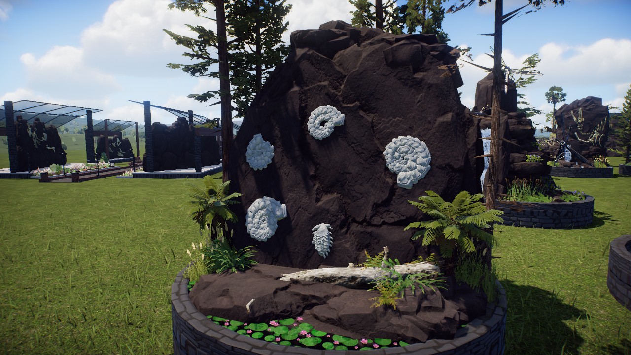 Fossilized Theme- Aquatic Pillar