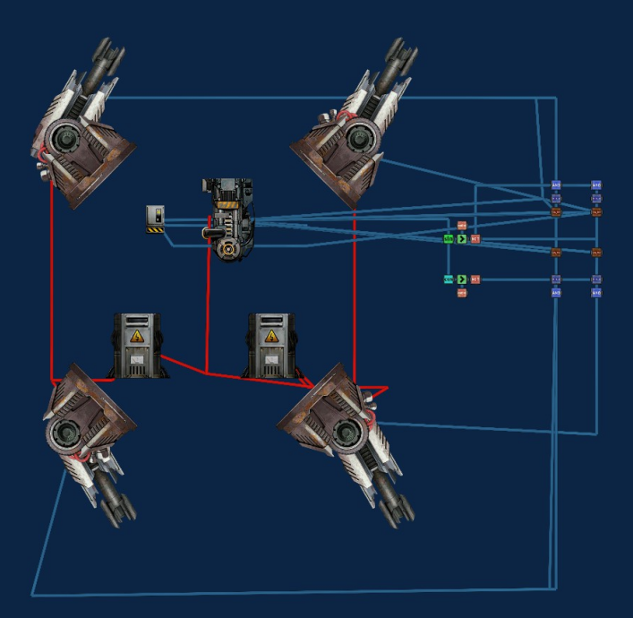 四角切炮 – Barotrauma Mod