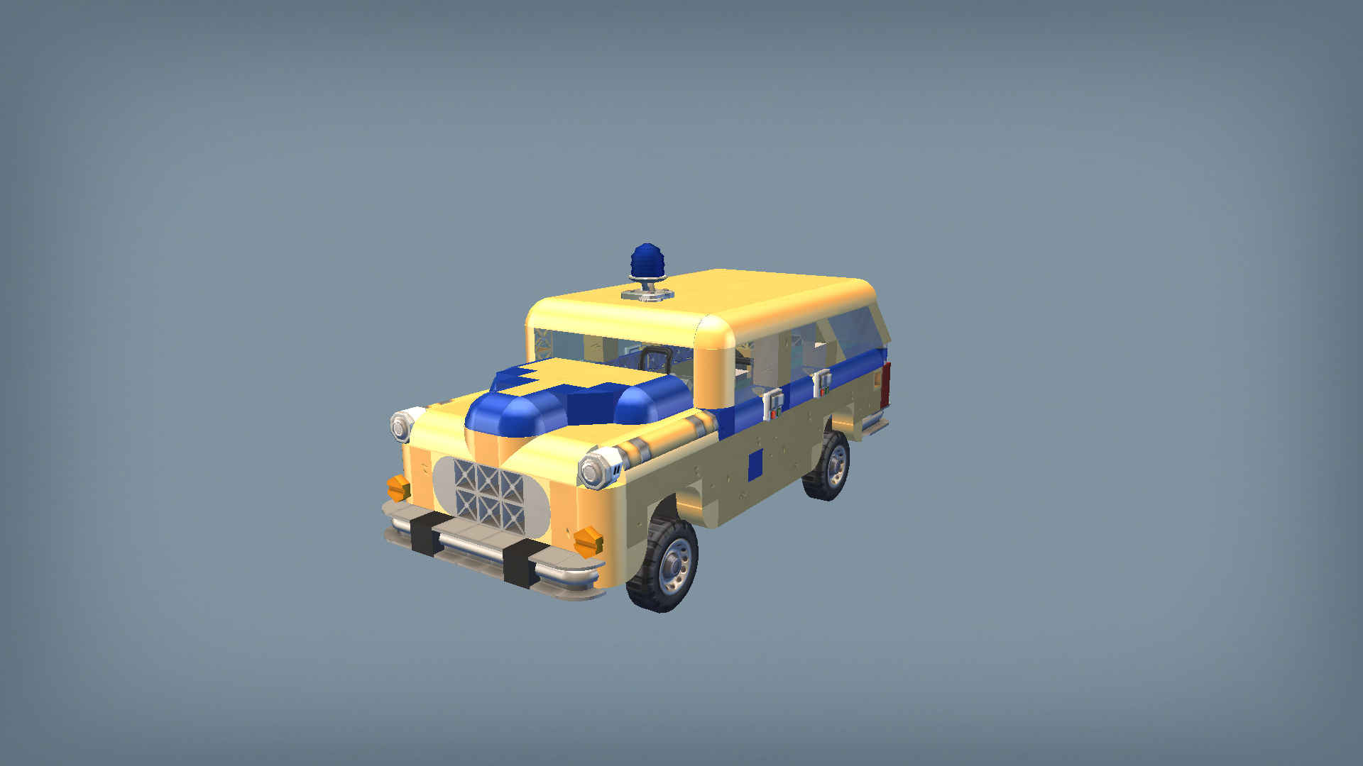 FSO 203 Warszawa Kombi Ambulance (1)