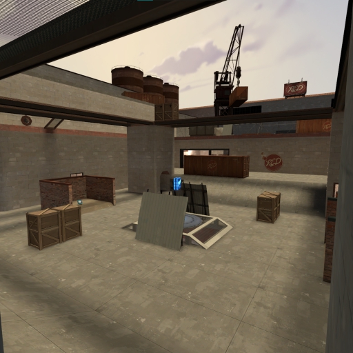 industrial yard V2 – Team Fortress 2 Mod