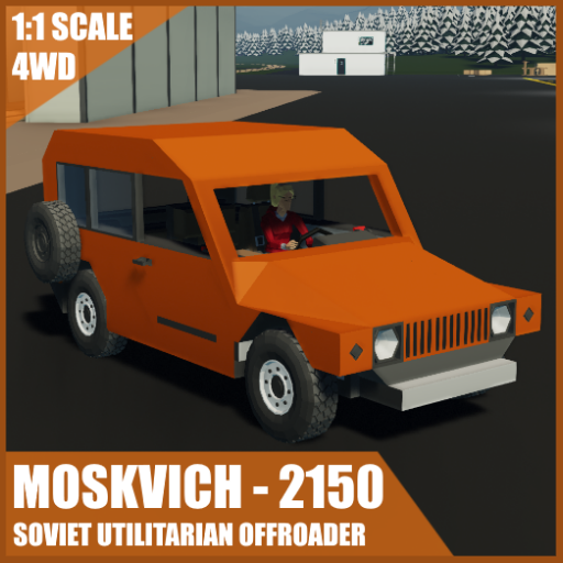 MOSKVICH - 2150 (Soviet Utilitarian Offroader)