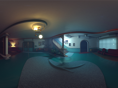 Living Room by Rustam Shaikhlislamov
