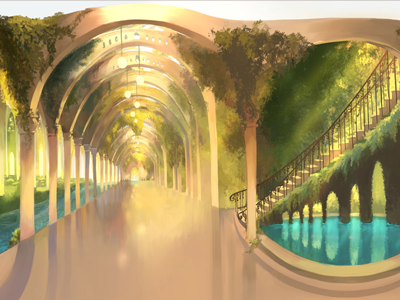 Fantasy Subway Station