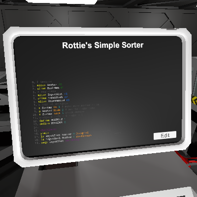 Rottie's Simple Sorter
