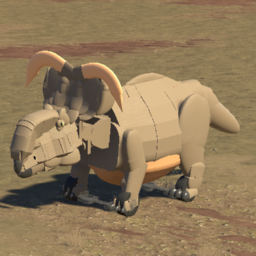 Пахиринозавр / Pachyrhinosaurus